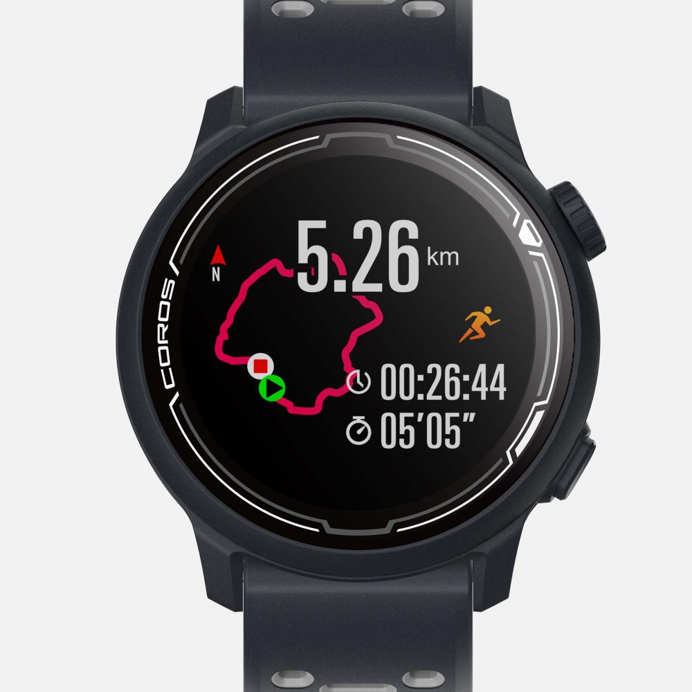 Coros-Pace-2-sportinis-laikrodis-silikoninė-apyrankė